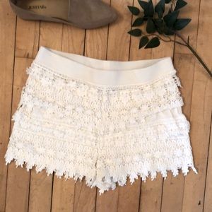 Lace shorts